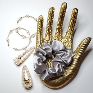 Hand made scrunchie.